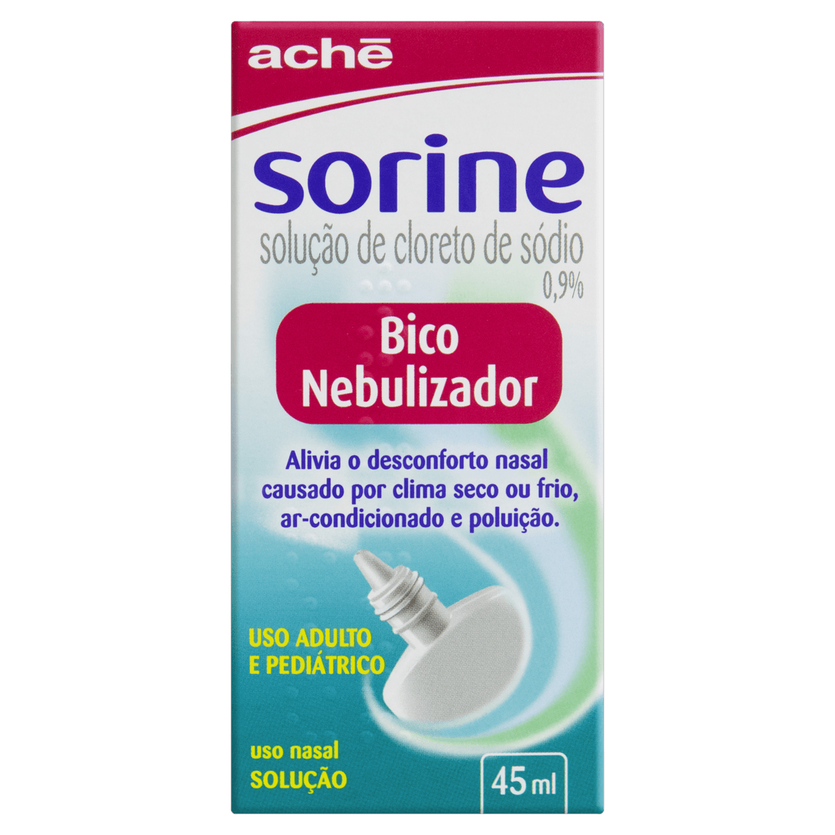 Sorine 0.5mg/mL Solução Nasal - Frasco com 45 mL - Farmadelivery