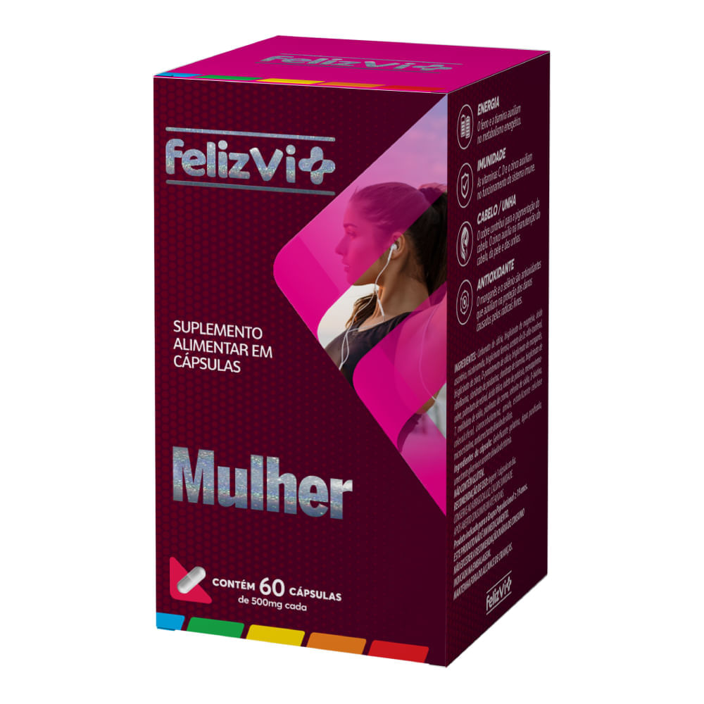 FelizVit Mulher 60 Cápsulas