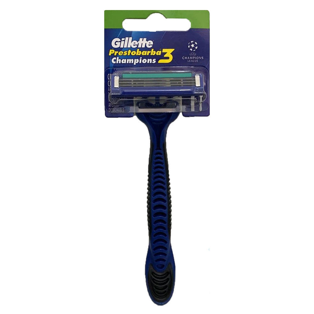 Aparelho De Barbear Gillette Prestobarba 3 Champions