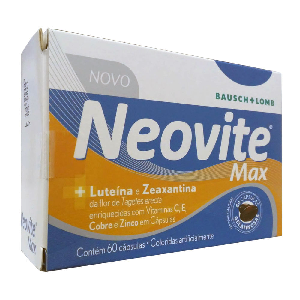 Neovite Max 60 Cápsulas Gelatinosas