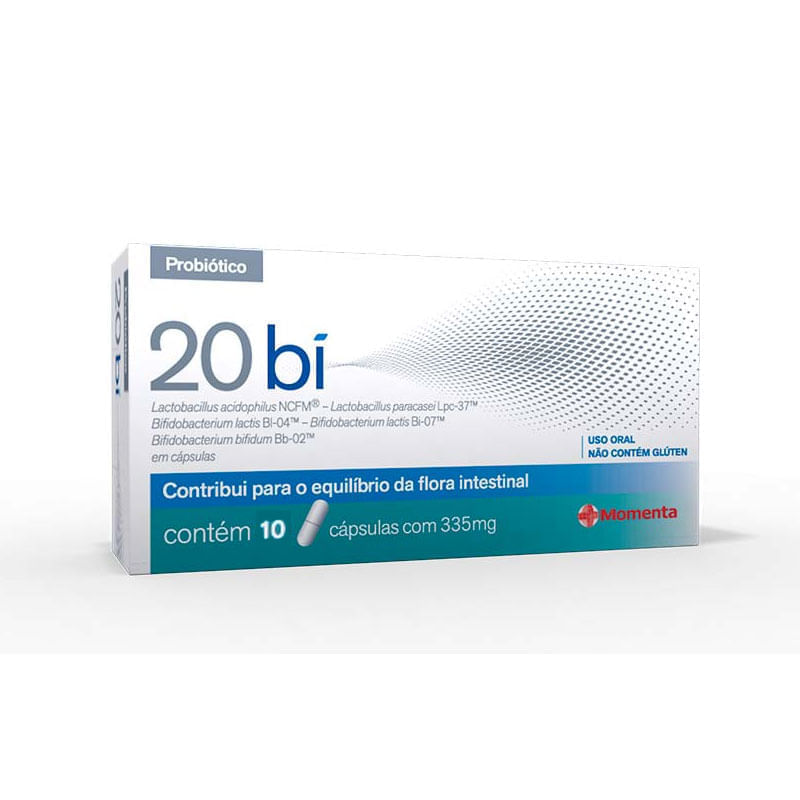 Regulador Intestinal 20 BI 335mg com 10 Cápsulas