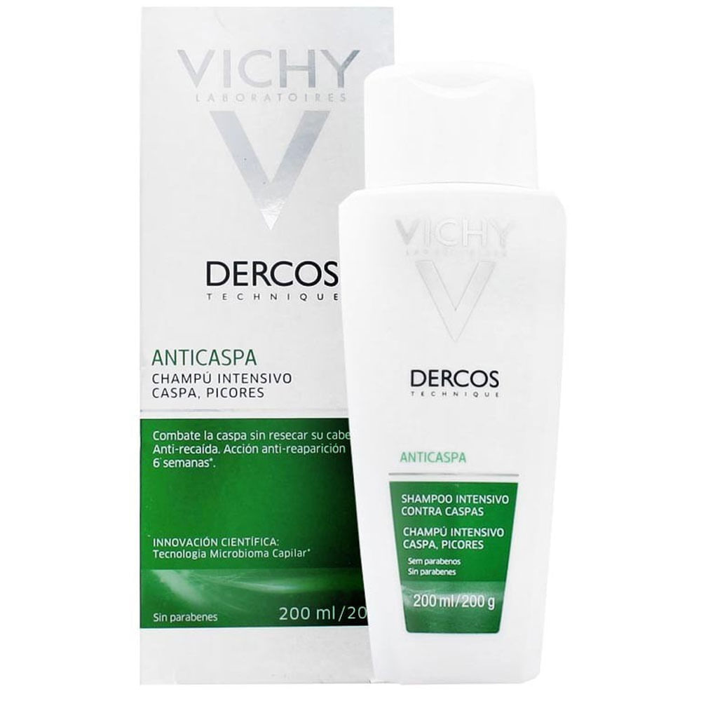 Shampoo Vichy Dercos Anticaspa Intensivo 200ml
