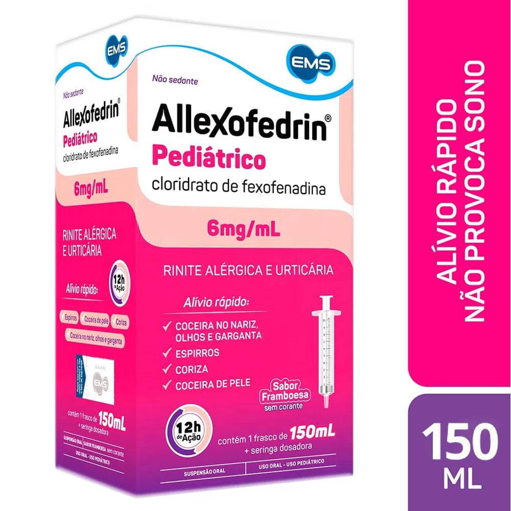 Allexofedrin xarope infantil 150Ml
