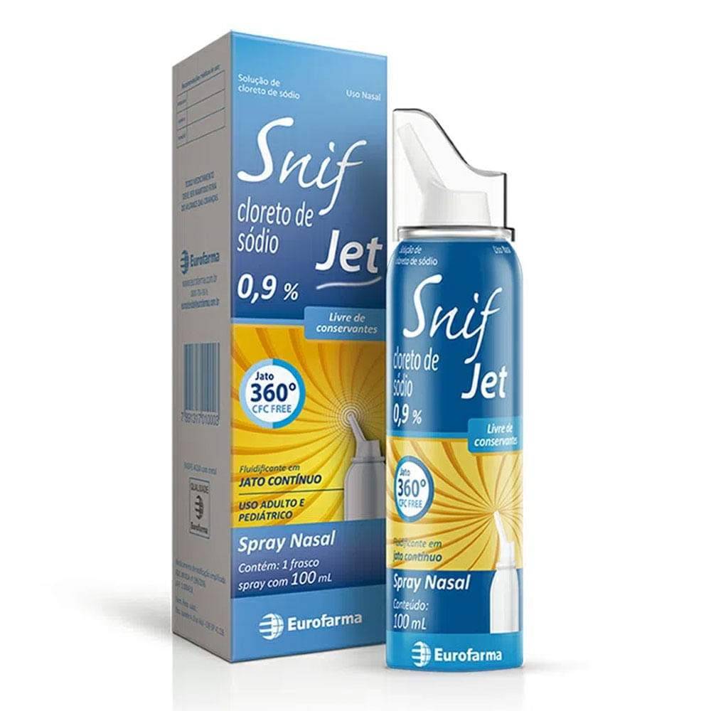 Snif Jet 0,9% Spray Nasal 100ml