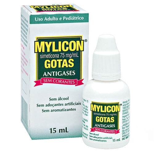 Antigases Mylicon 75mg/ml 15ml