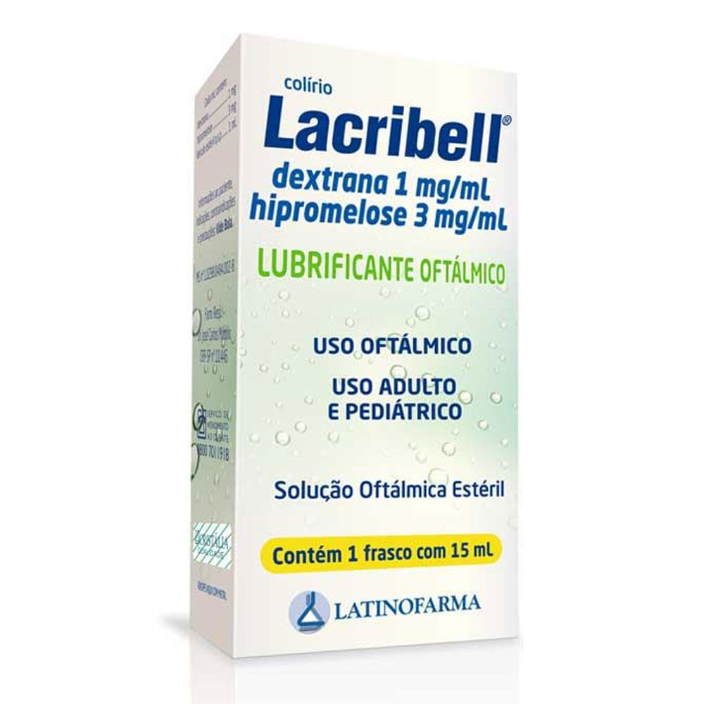Lacribell Colírio Lubrificante 15ml