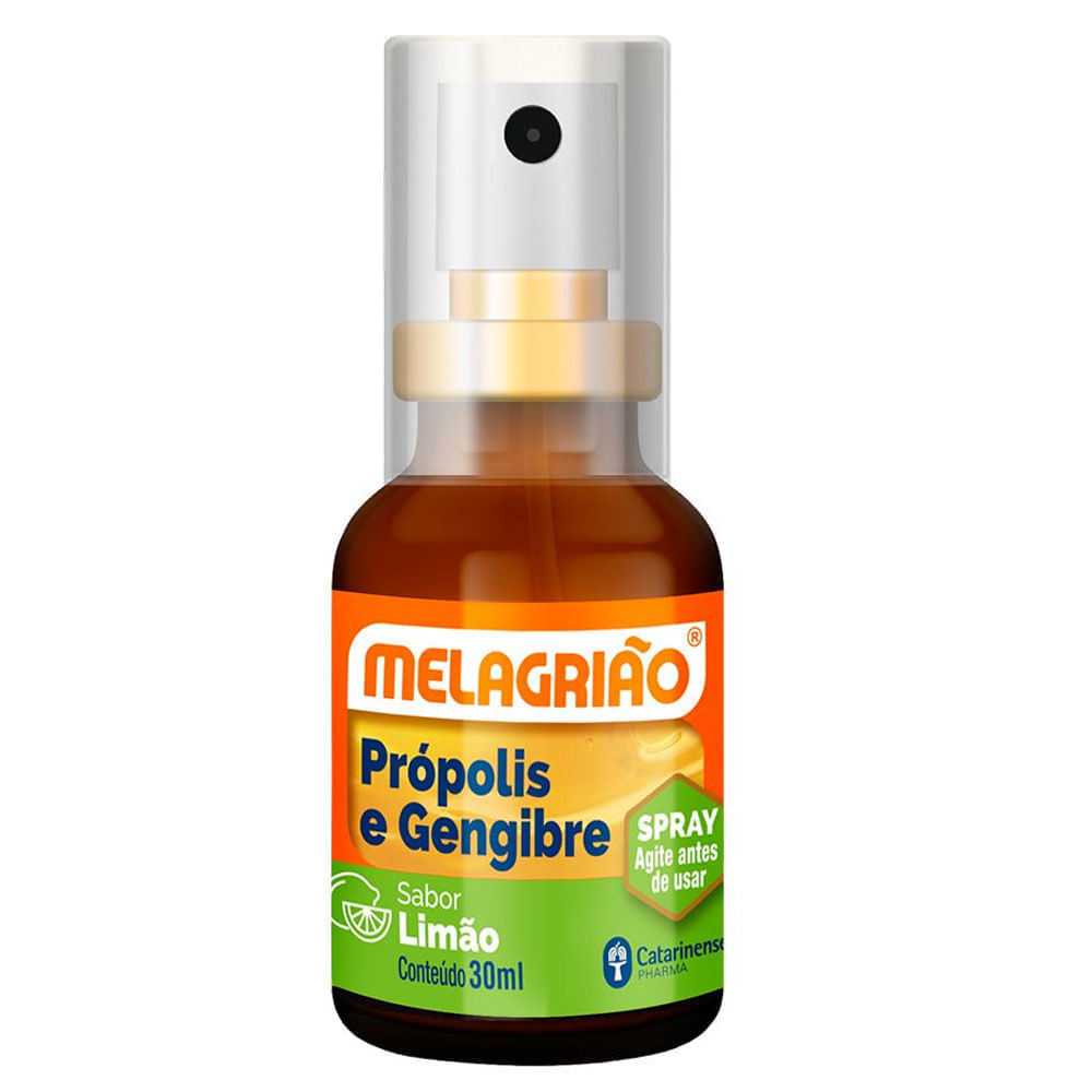 Melagriao Propolis E Gengibre Sabor Limao Spray 30Ml