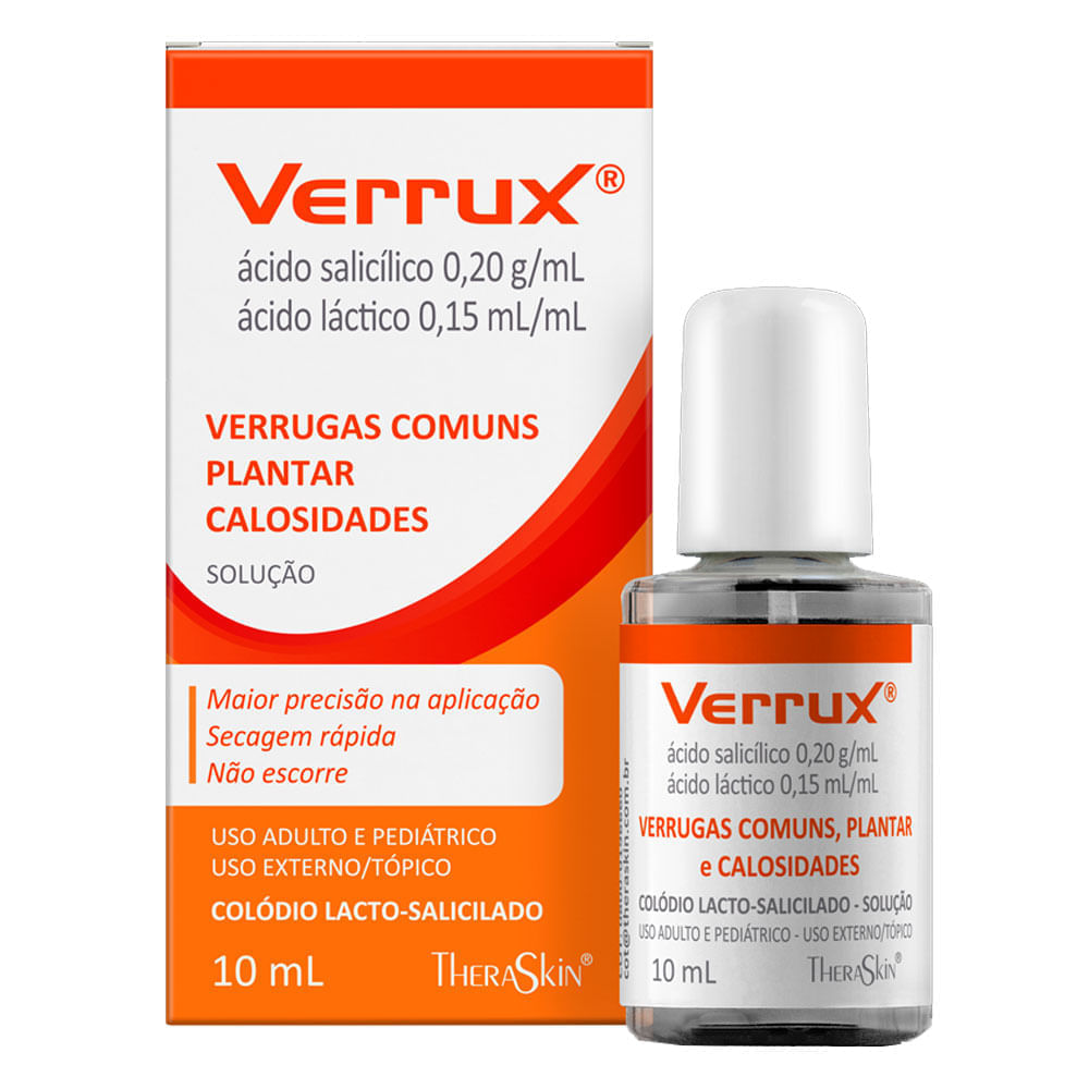 Verrux Solução Tópica 10mL