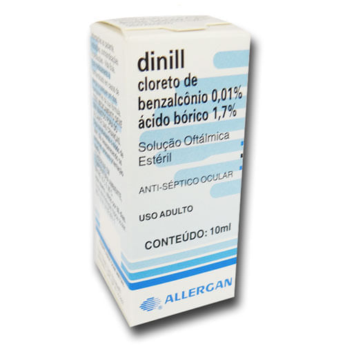 Dinill Oculum Allergan Colírio 10ml