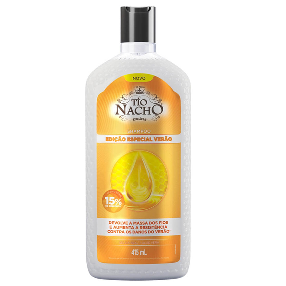 Shampoo Tio Nacho Ediçao Especial Verao 415Ml