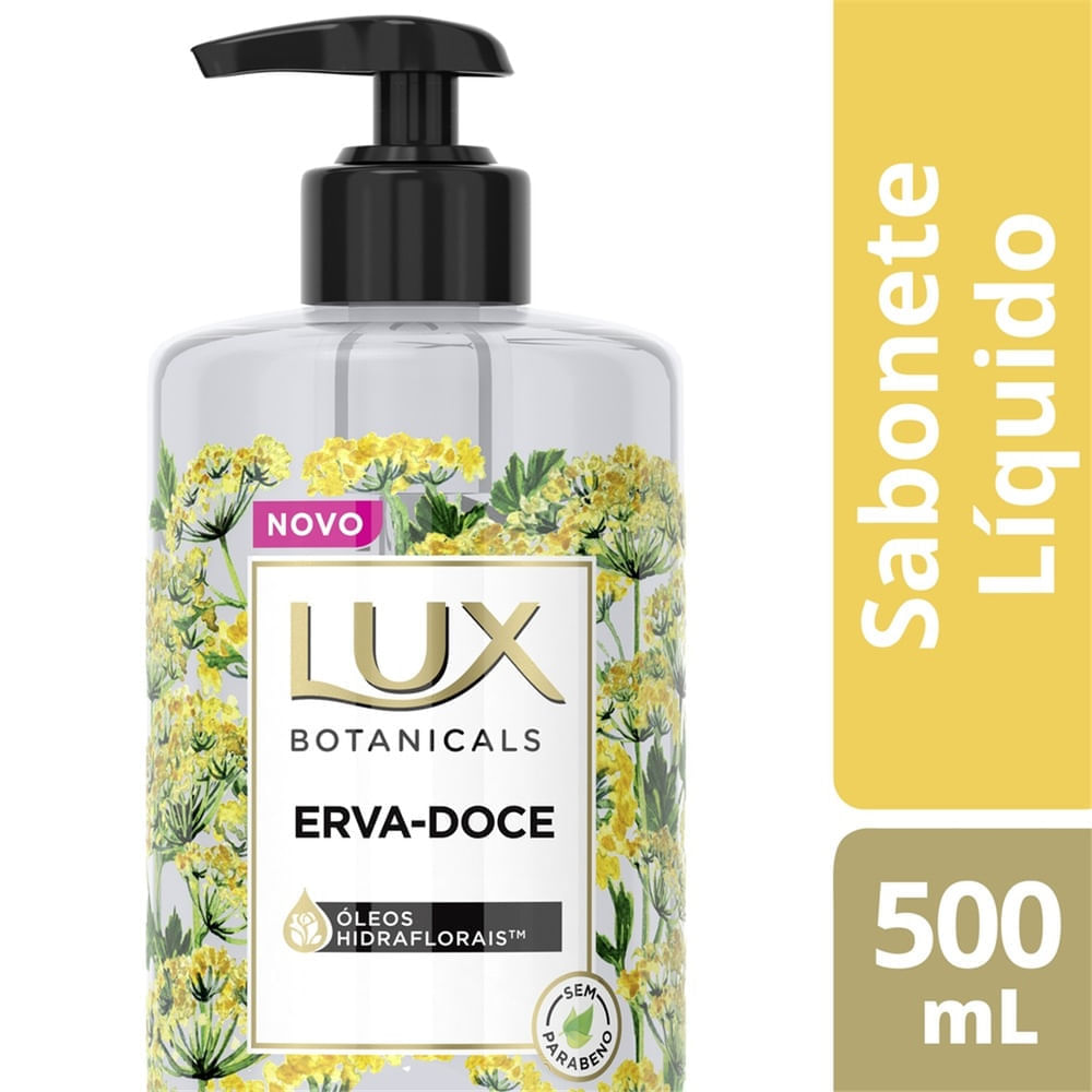 Sabonete Liquido Lux Botanicals Erva-Doce 500Ml