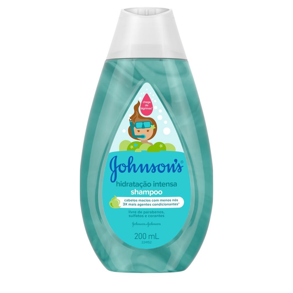 Shampoo Johnsons Hidratação Intensa 200 ml