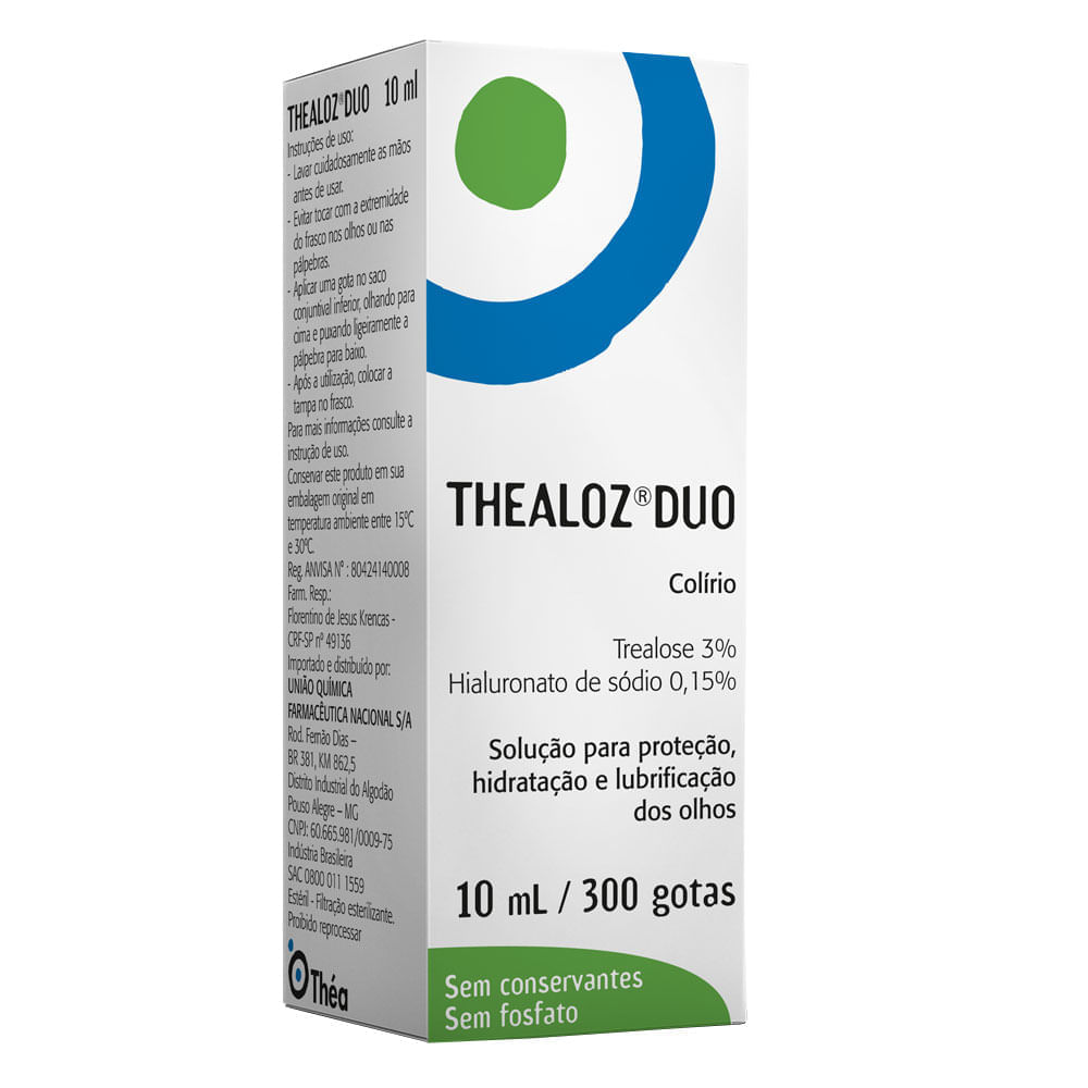 Thealoz Duo Solução Oftalmica 10Ml