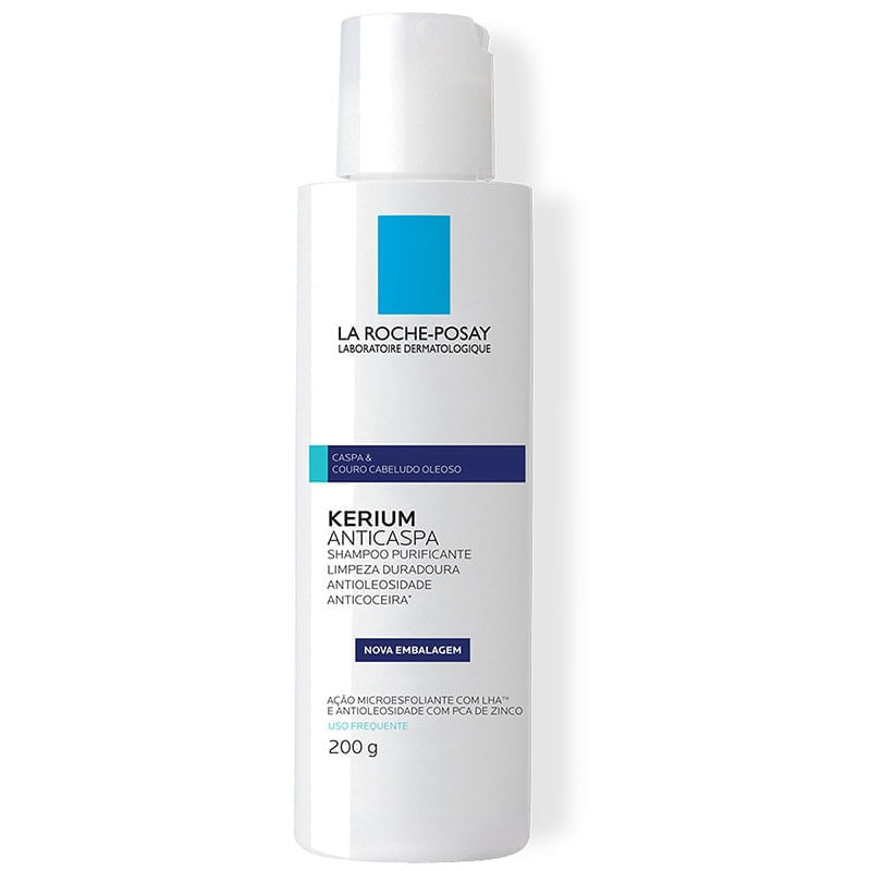 Shampoo La Roche-posay Kerium De 200ml De 200g Com 1 Unidad