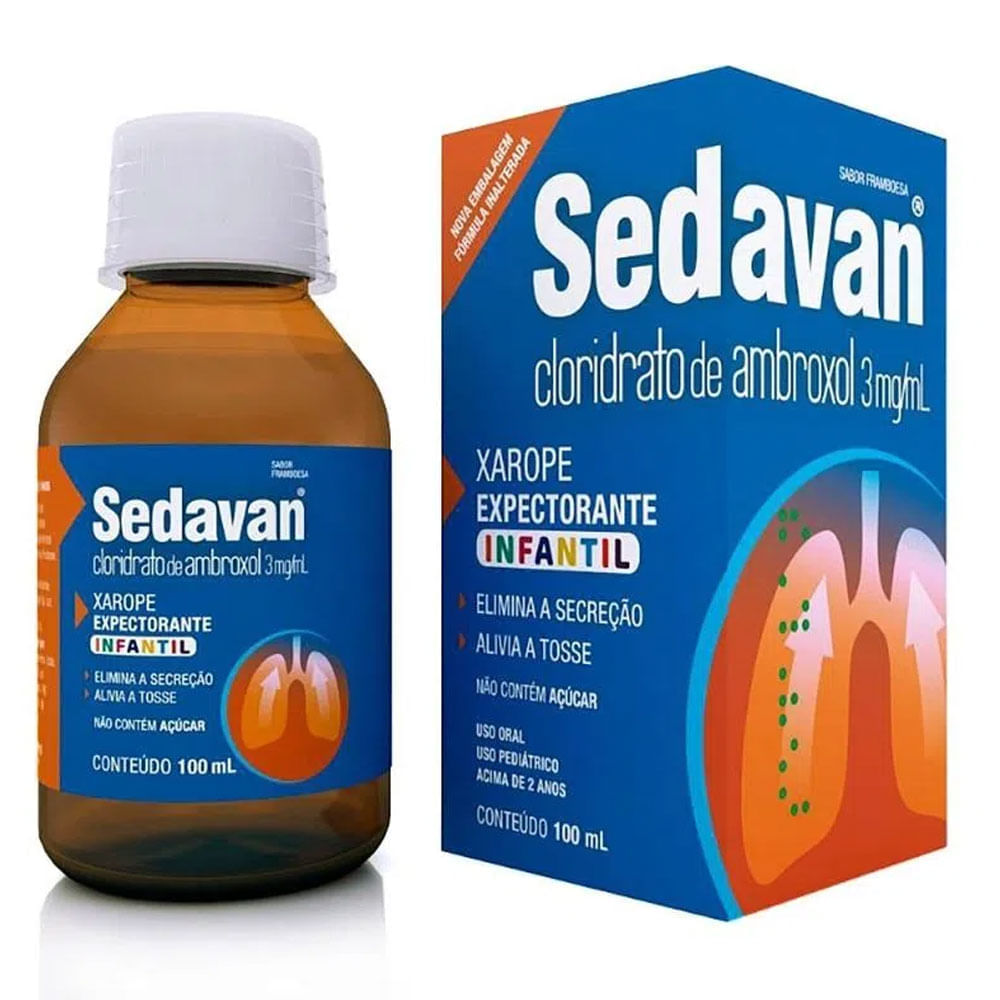 Xarope Infantil Sedavan 100ml