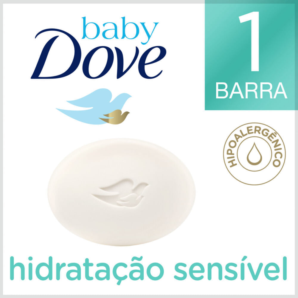 Sabonete Dove Baby Hidratação Sensível 75g