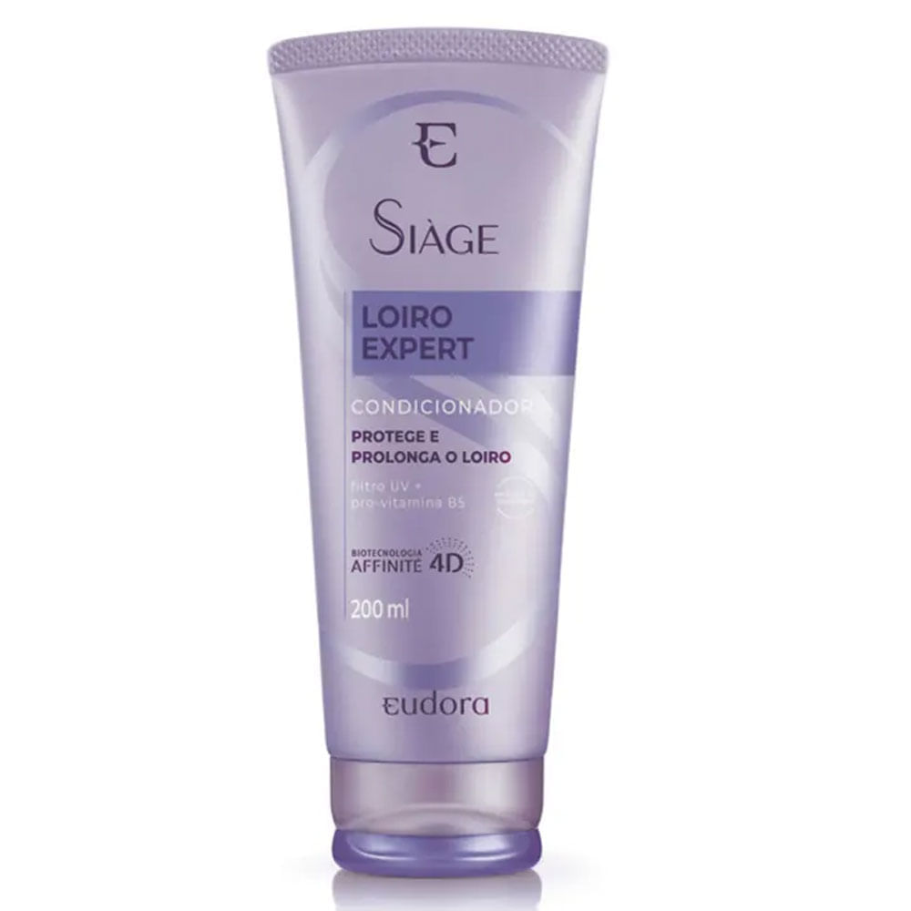 Condicionador Eudora Siàge Loiro Expert 200Ml