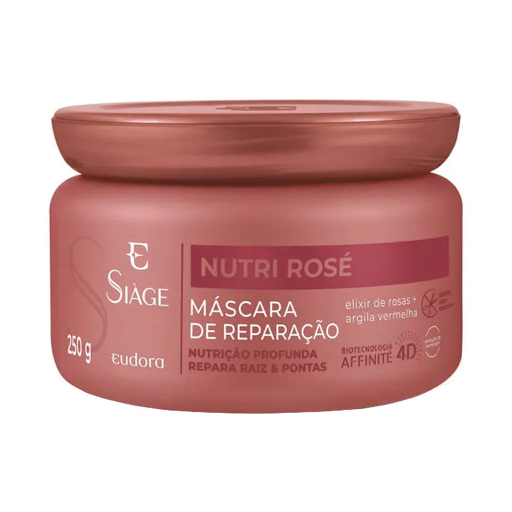 Máscara Capilar Eudora Siage Nutri Rosé 250g