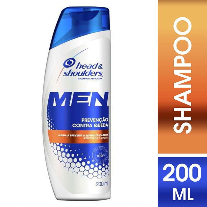 Encontraproduto.com.br - Shampoo Anticaspa e Antiqueda Head & Shoulders Men Frasco 200ml