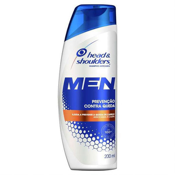 Encontraproduto.com.br - Shampoo Anticaspa e Antiqueda Head & Shoulders Men Frasco 200ml
