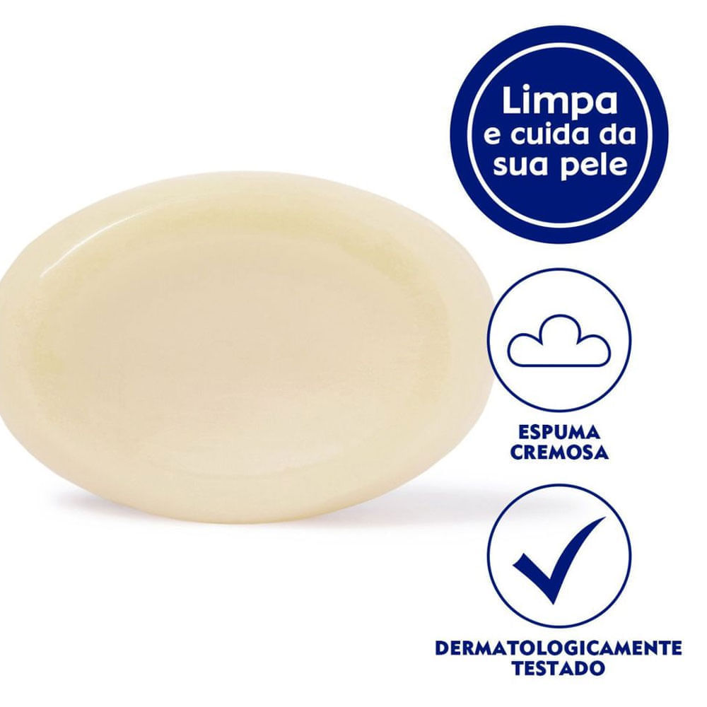 Sabonete Nivea Talco Óleo De Amendoas 85G - Nivea