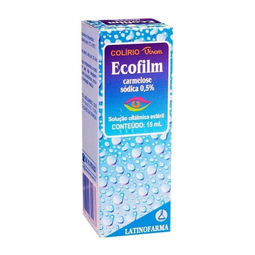 Ecofilm Solução Oftálmica 15ml