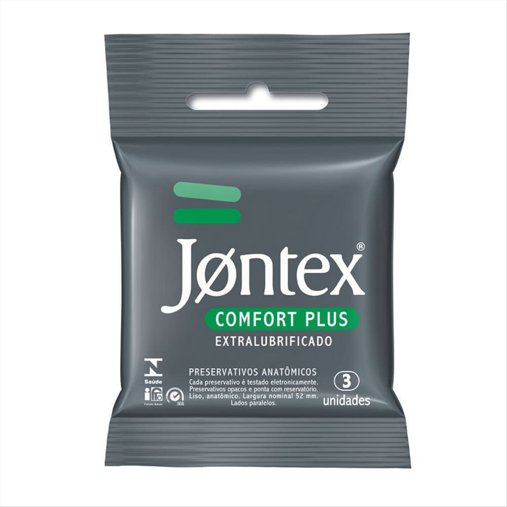 Preservativos Jontex Comfort Plus 3Un