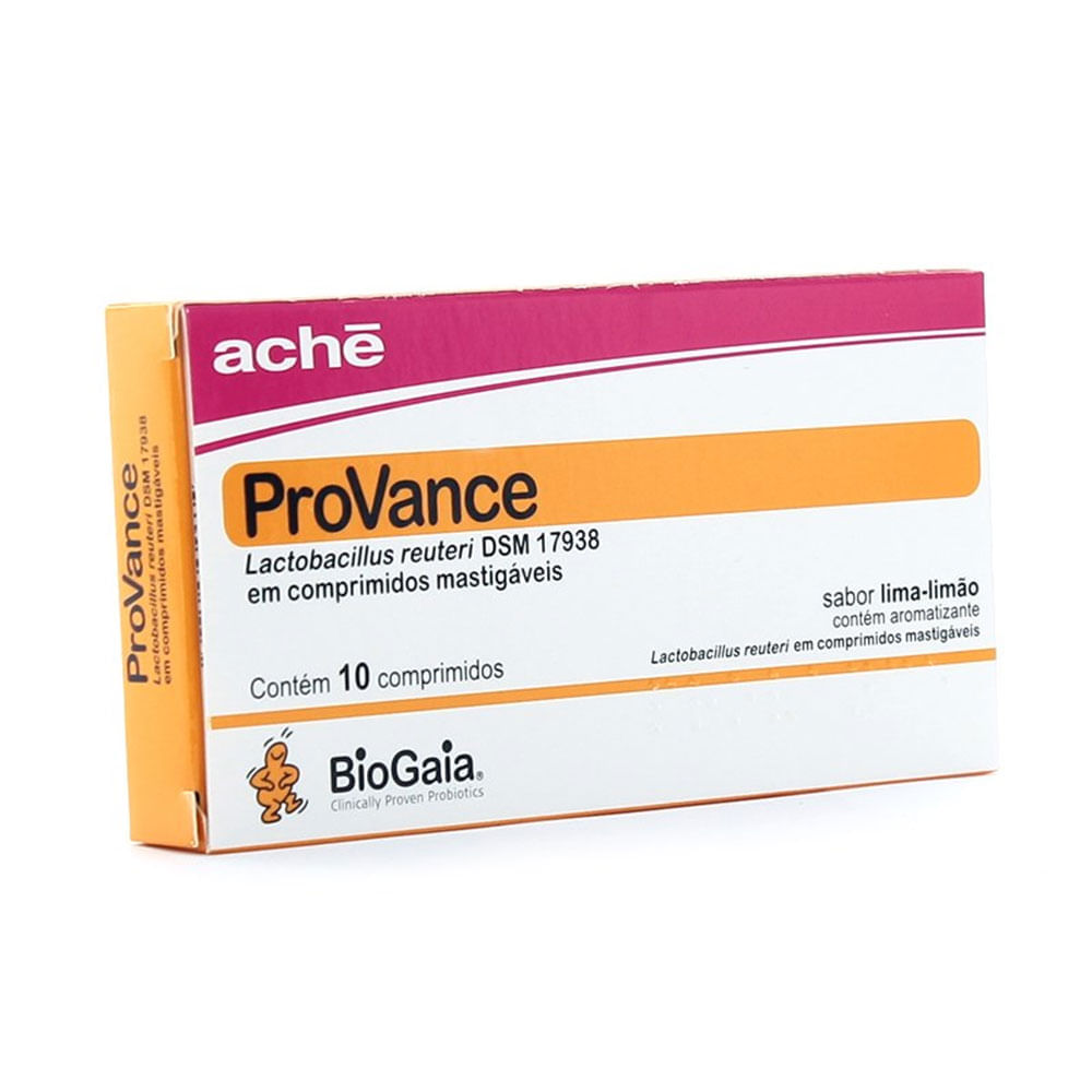 Provance Limão 10 Comprimidos Mastigáveis