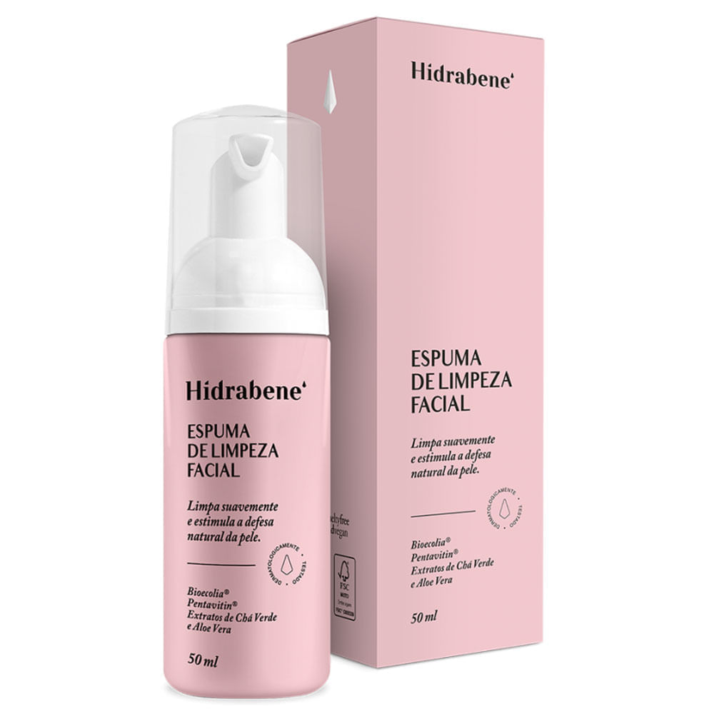 Espuma de Limpeza Facial - Hidrabene