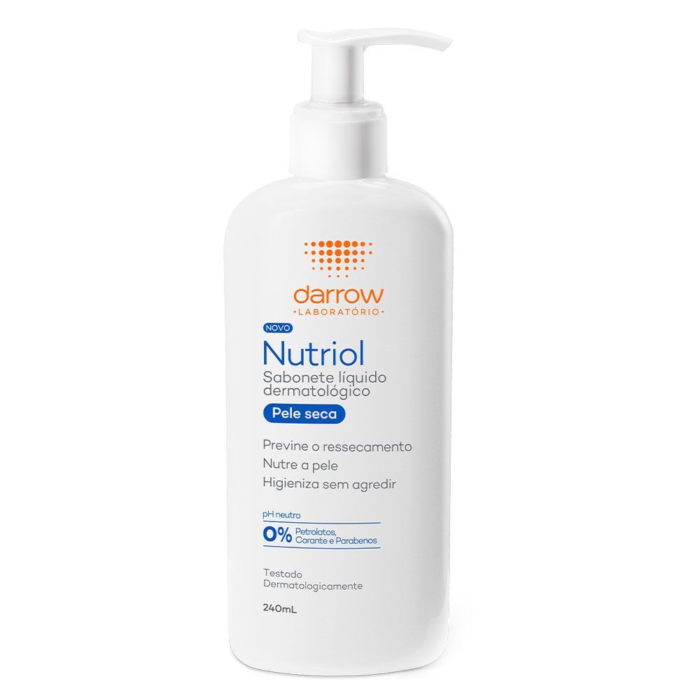 Sabonete Liquido Nutriol Hidratante Darrow 240Ml