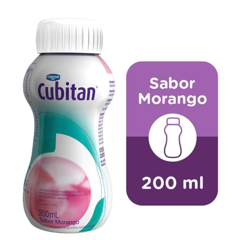 Encontraproduto.com.br - Danone Nutricia Cubitan Morango 200Ml
