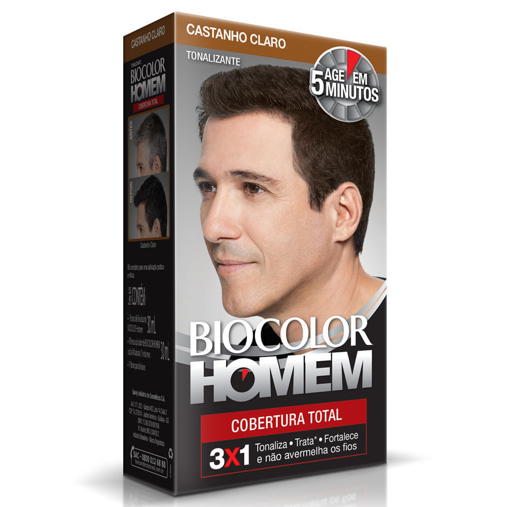 Ton Rapido Biocolor Hom Cas Claro - Biocolor
