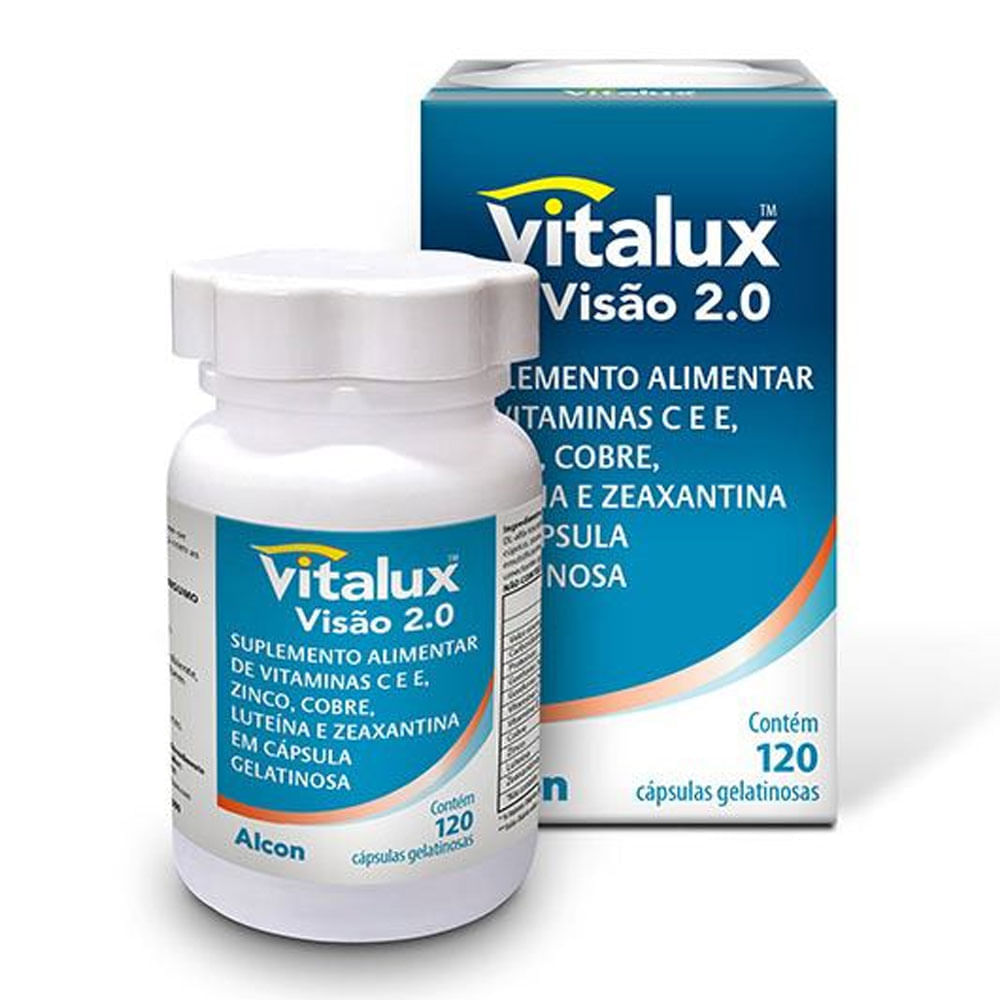 Vitalux Visão 2.0 c/ 120 Cápsulas