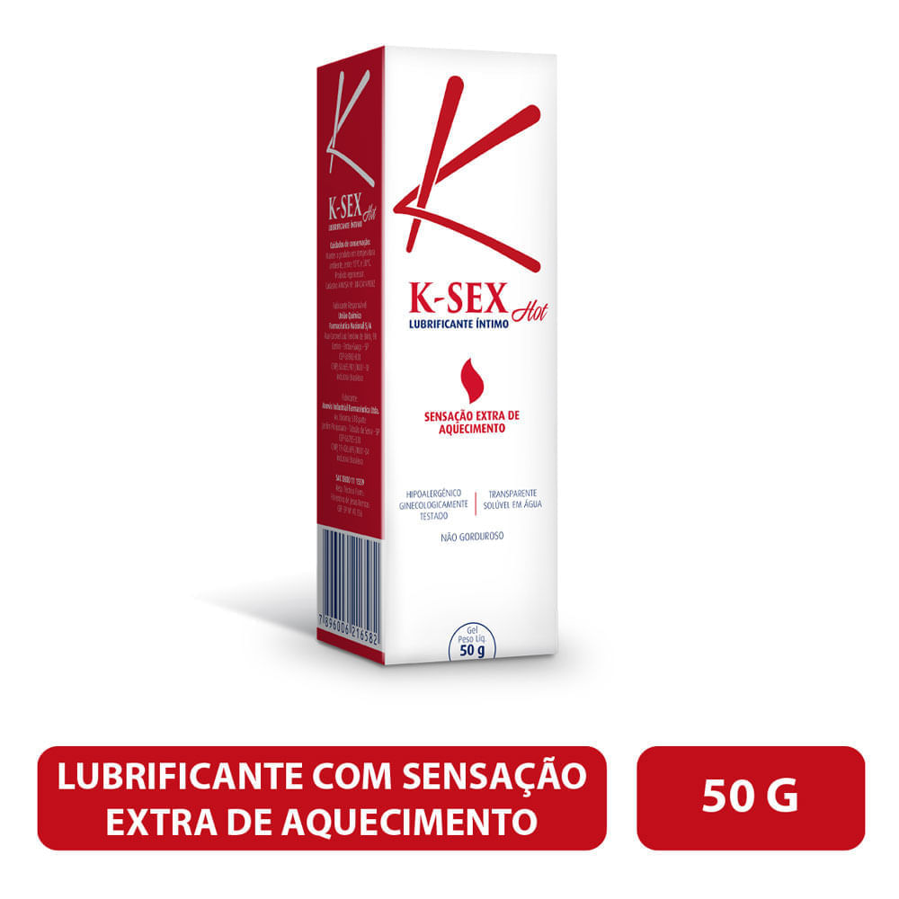 Gel Lubrificante intimo K-Sex Hot 50G