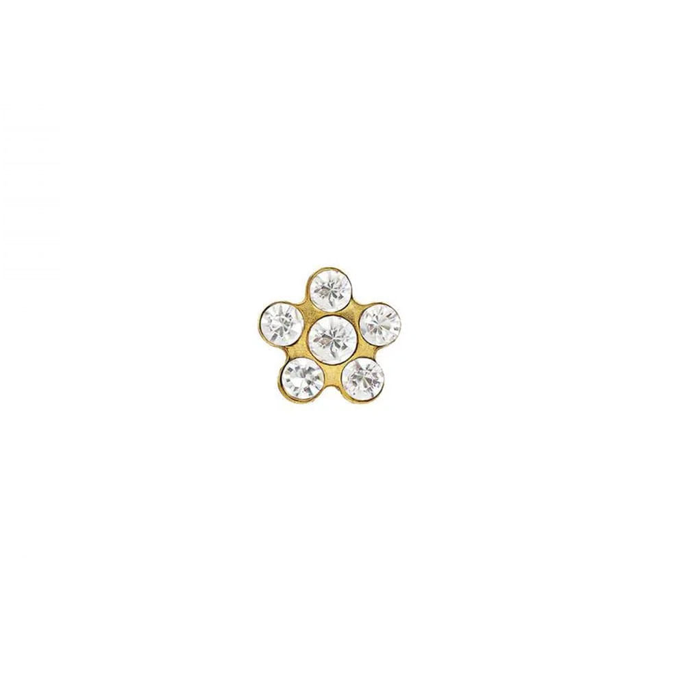 Encontraproduto.com.br - Brincos Studex Baby Daisy Cristal