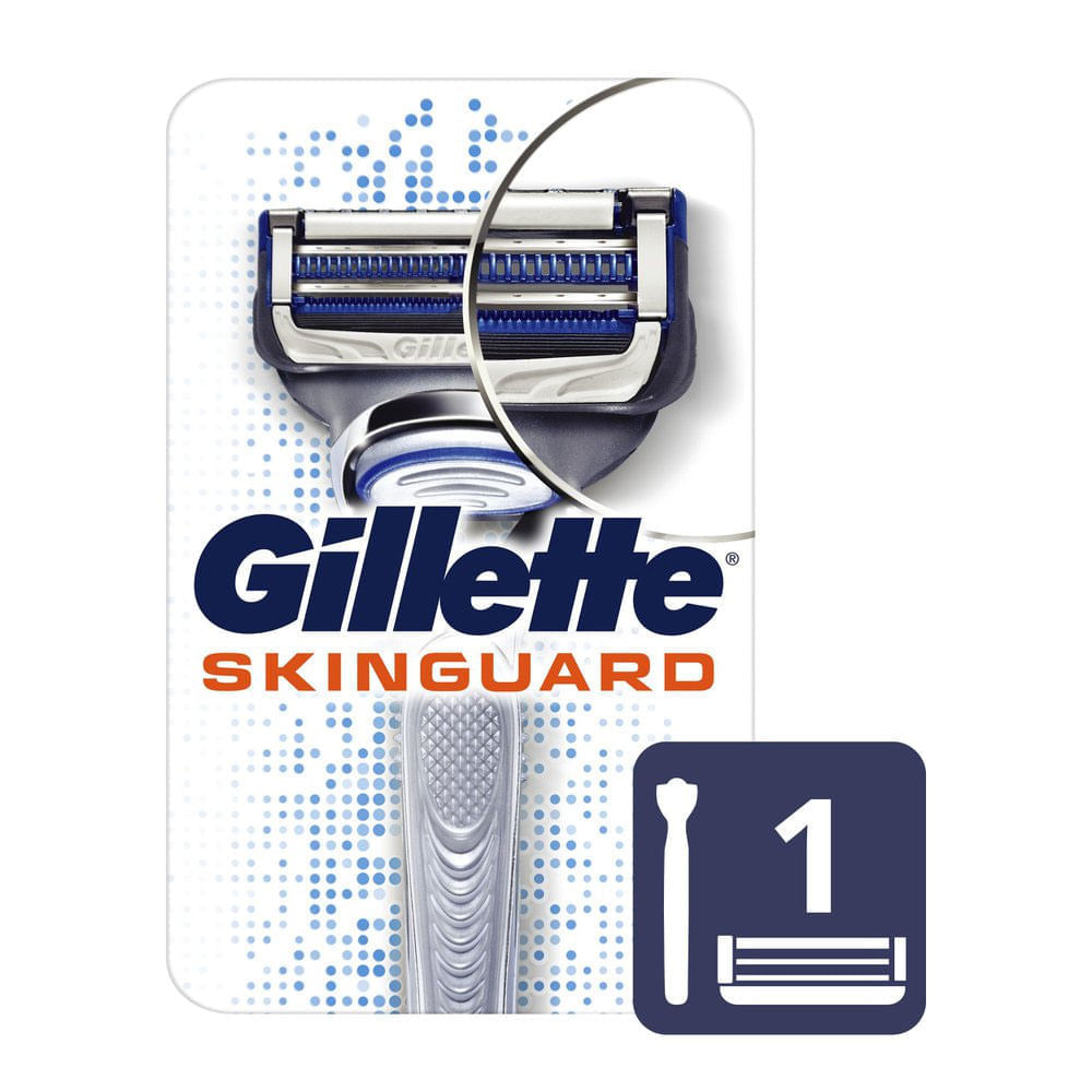 Aparelho Barbear Gillette Prestobarba Skinguard Sens c/1 Un