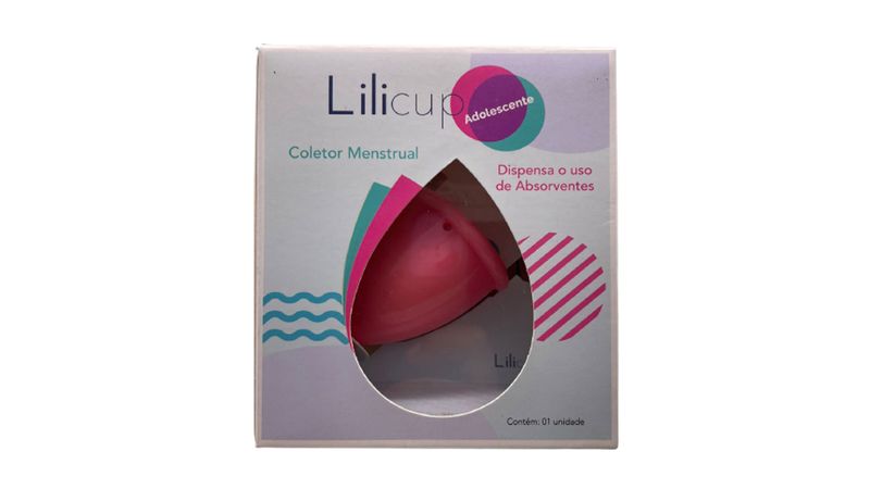 Ofertas de Coletor Menstrual Lilicup tamanho A, rosa, 1 unidade com  capacidade de 22mL