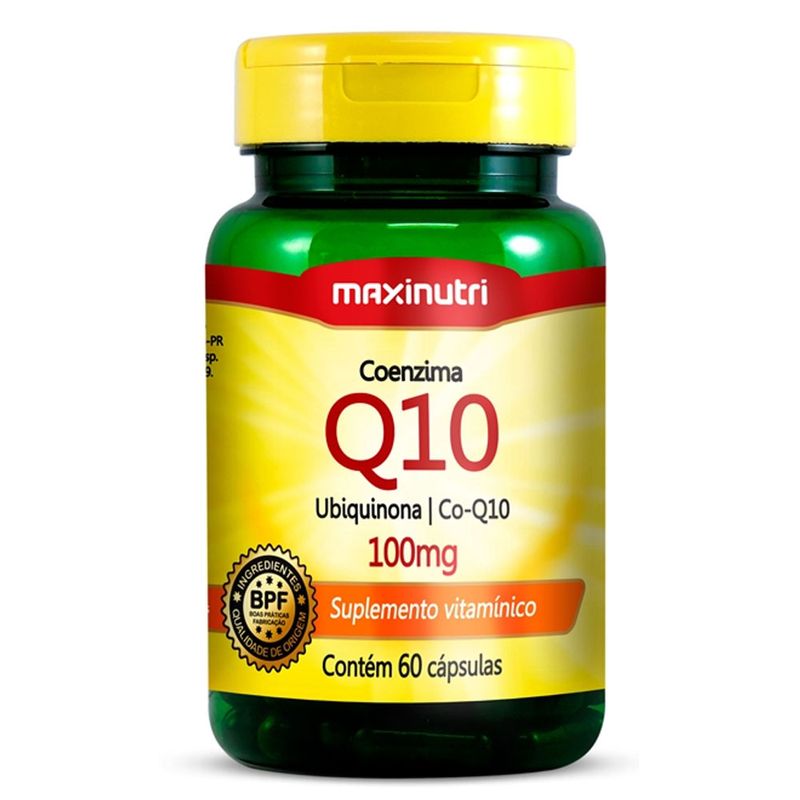 Coenzima Q10 100mg 60 Cápsulas Em Oferta Farmadelivery 3842