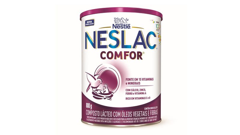 Composto Lácteo Nestlé Neslac Supreme Lata 800g - Drogarias Pacheco