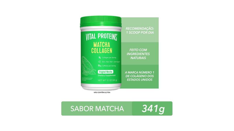 Comprar Vital Proteins Matcha Collagen 341 g