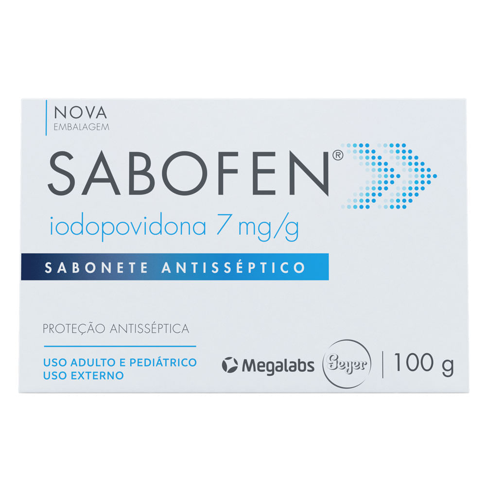 Encontraproduto.com.br - Sabofen 7MG/G Sabonete - Caixa com 100 g