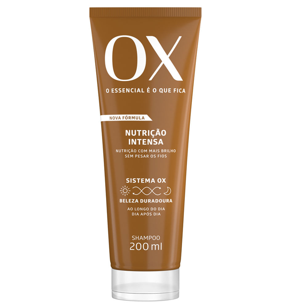 Shampoo OX Nutrição Intensa 200ml