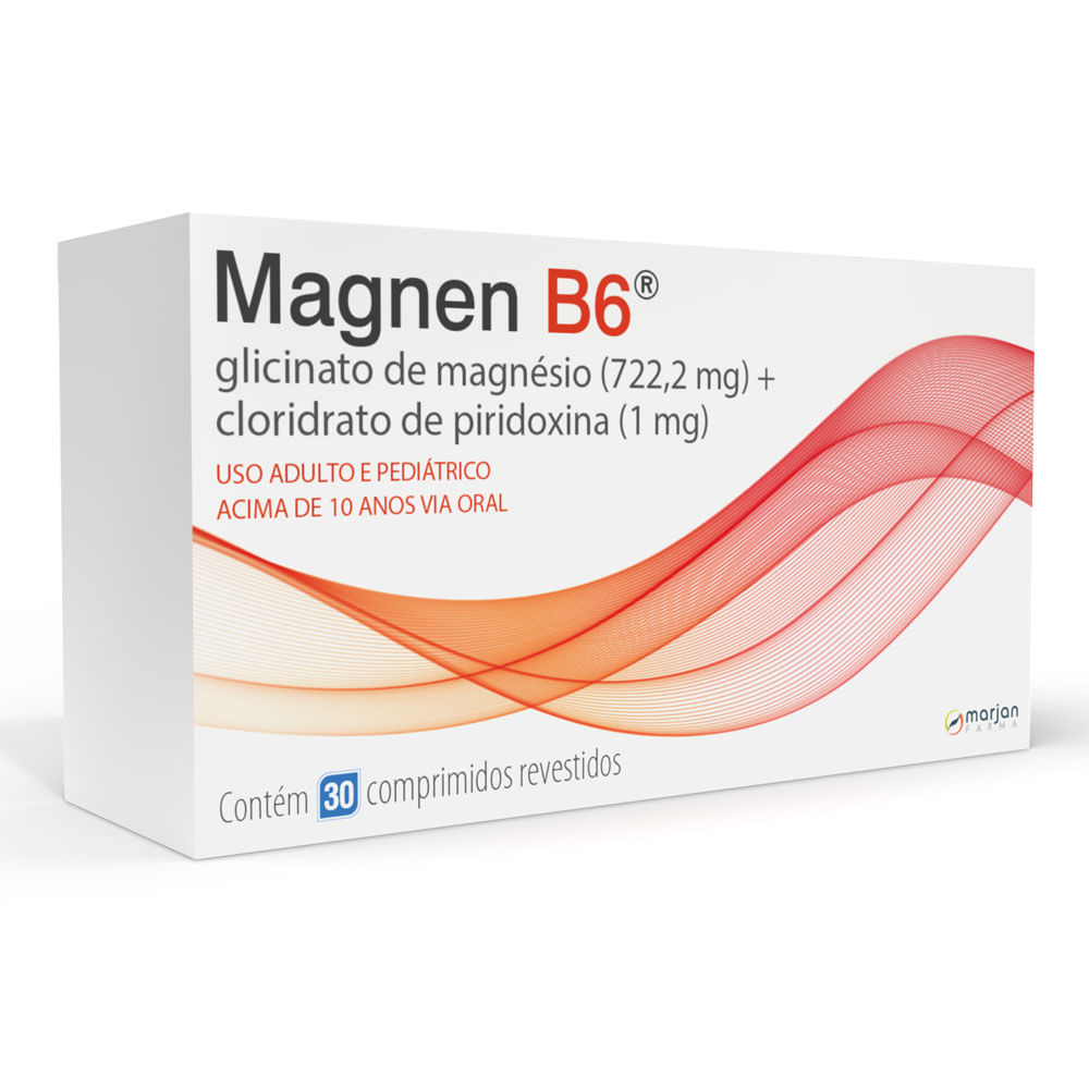 Magnen B6 30 Comprimidos - Farmadelivery