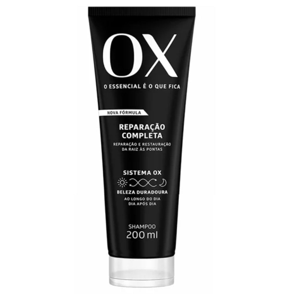 Shampoo OX Liso Duradouro 200ml em Oferta - Farmadelivery