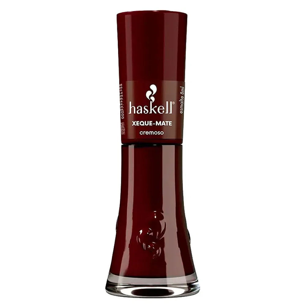 Haskell Esmalte Cremoso 8ml - 10 Xeque-Mate em Oferta - Farmadelivery