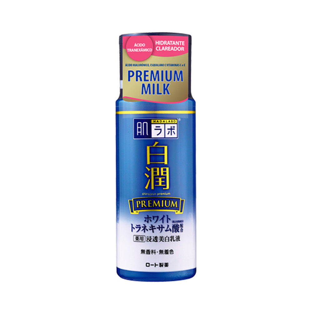 Hidratante Hada Labo Shirojyun Premium Milk Clareador 140ml em Oferta