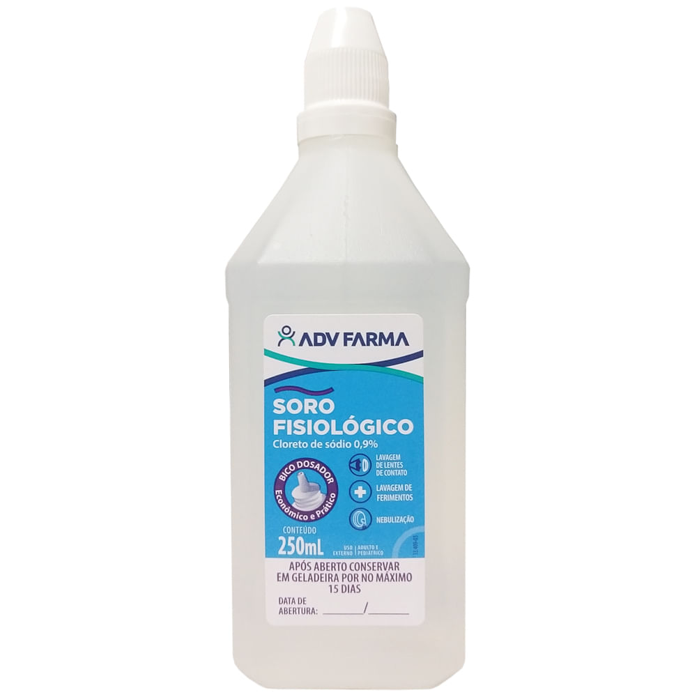 Solução Fisiológica Soro Cloreto Sódio 500ml Envio Imediato - ARBORETO -  Soro Fisiológico - Magazine Luiza