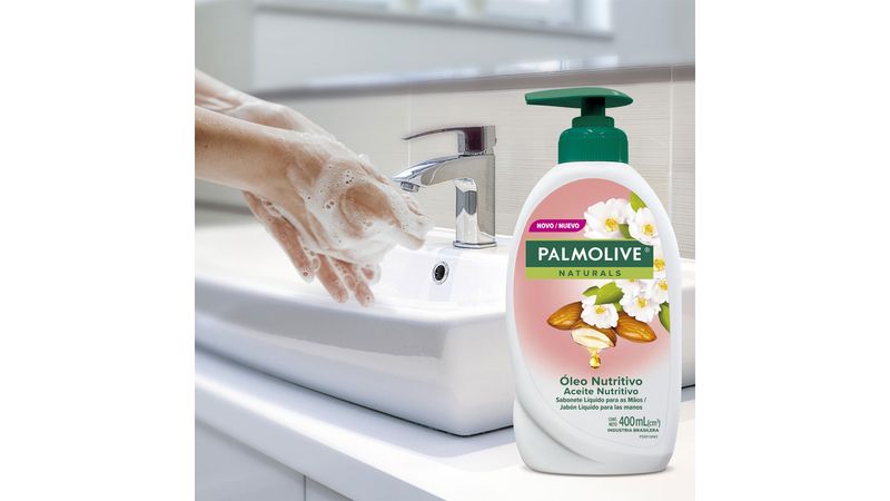 Sabonete Líquido Óleo Nutritivo para as Mãos Palmolive Naturals