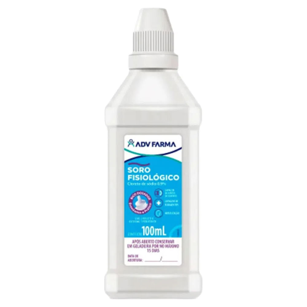 Soro Fisiológico Bico Dosador - Advance - 100ml