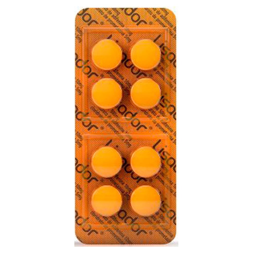 Lisador 500mg Mantecorp Farmasa 8 Comprimidos
